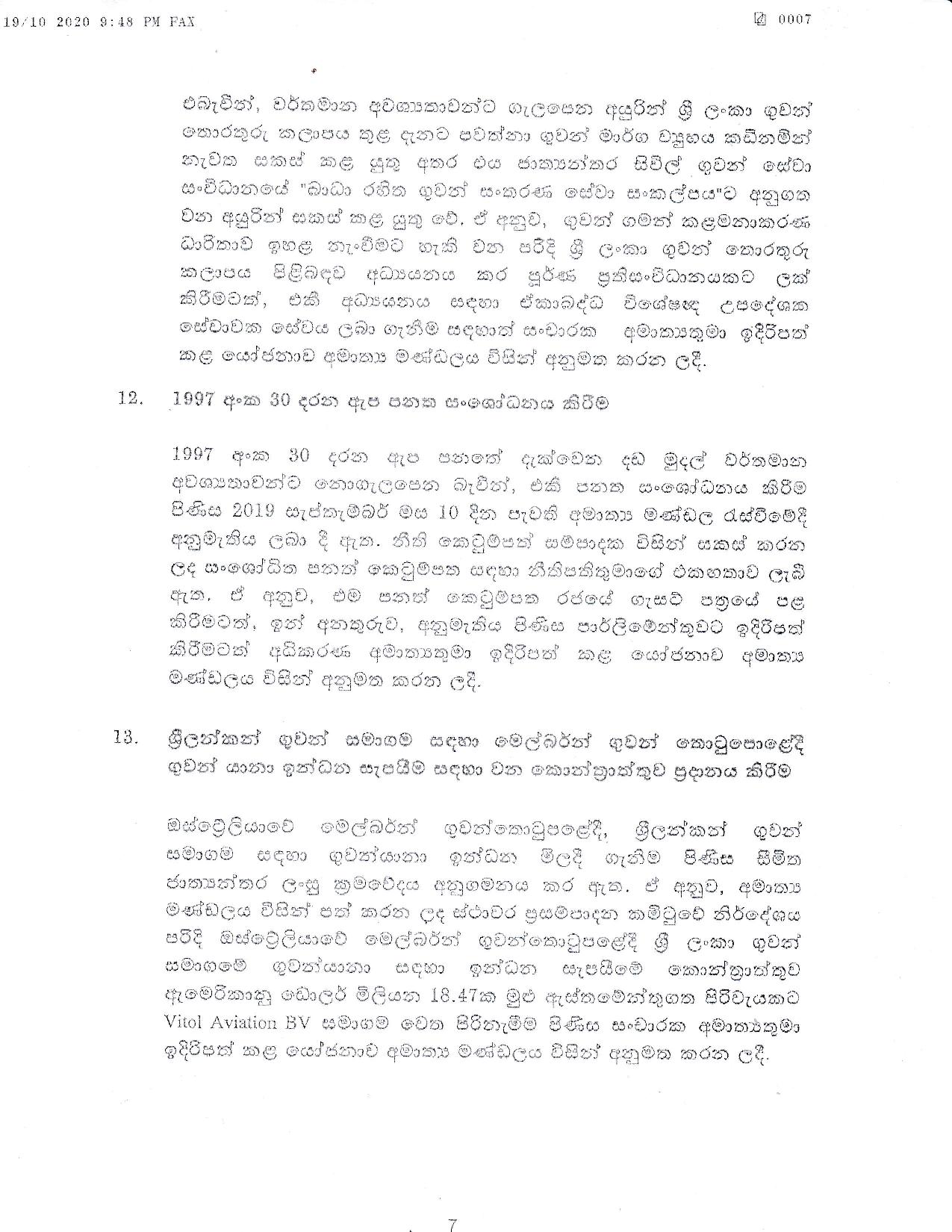 Cabinet Decision on 19.10.2020 page 007