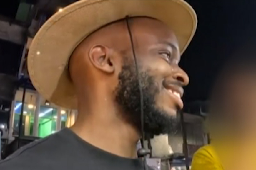 විදේශිකයාට තර්ජනය කළ ආහාර අලෙවිසැල් හිමිකරු අත්අඩංගුවට