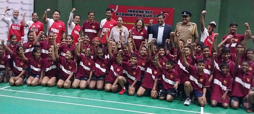 ඉන්දුනීසියා බැඩ්මින්ටන් (Indonesia Bedminton Cup 24) කුසලානය රියාඩ් හුසේන් සහ ලේමන් සංජීව් දිනා ගනී