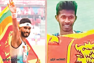 ආසියානු පැරා ක්‍රීඩා මලල ක්‍රීඩා තරගාවලිය – ශ්‍රී ලංකාවට රන් පදක්කම් 2ක්