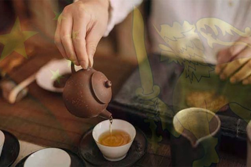 චීන තේ සංස්කෘතික වැඩසටහනක්