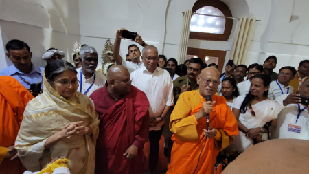 ඉන්දියාවේ 71 වන මහාබෝධි මහෝත්සවය අති උත්කර්ෂවත් ලෙස පැවැත් වේ