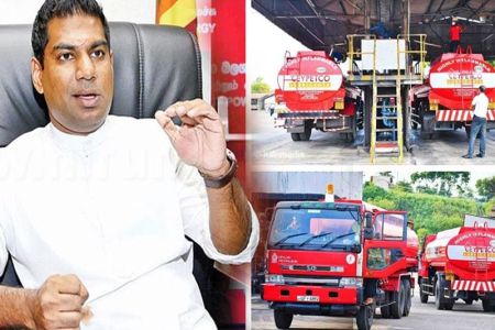 ඉන්ධන බෙදා හැරීම පිළිබඳව ඇමති කංචනගෙන් වාර්තාවක්