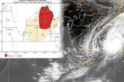 &quot;මෝඛා&quot;දරුණු වෙයි -කාලගුණයෙන් රතු නිවේදන