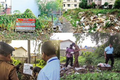 ඩෙංගු බෝ කරන ඉඩම් පවරා ගැනීමට සැරසෙයි